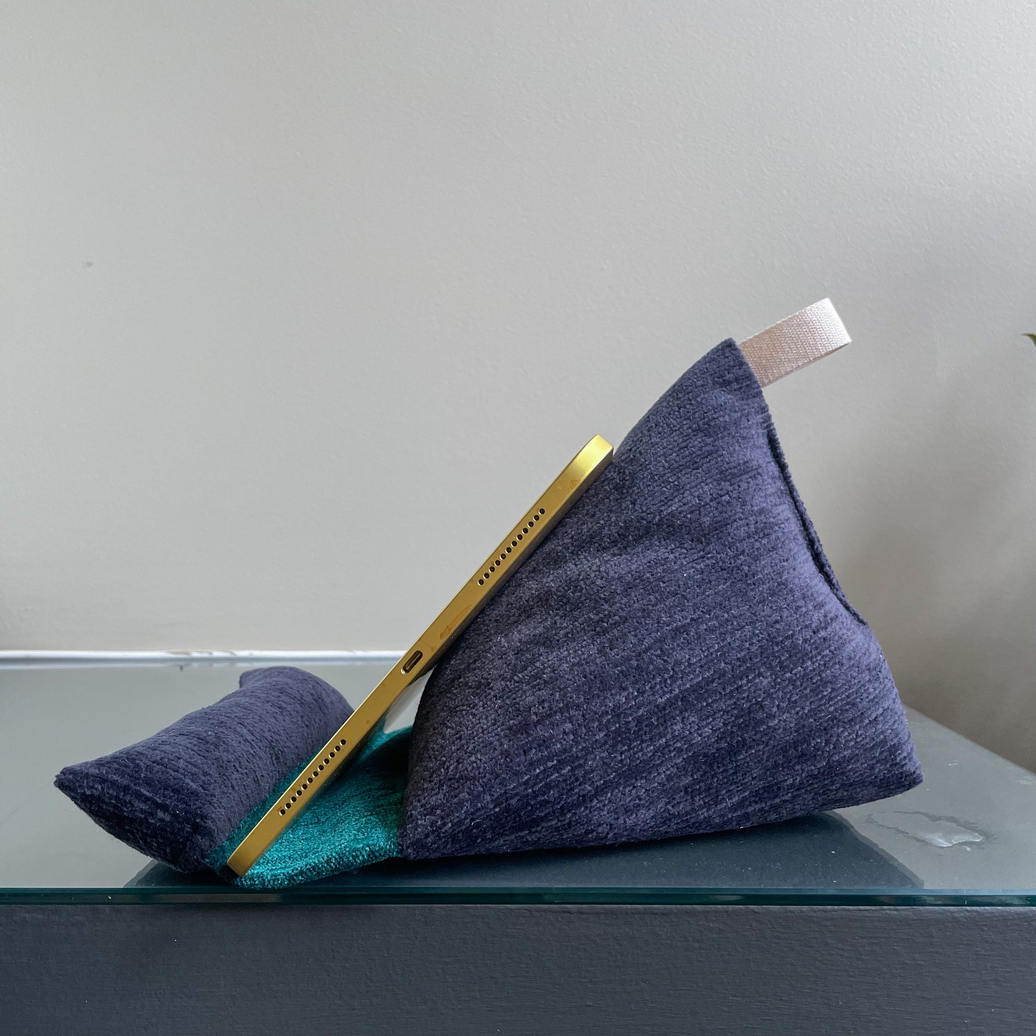 Blue & Purple Tablet Pillows