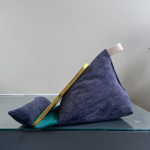 Blue & Purple Tablet Pillows