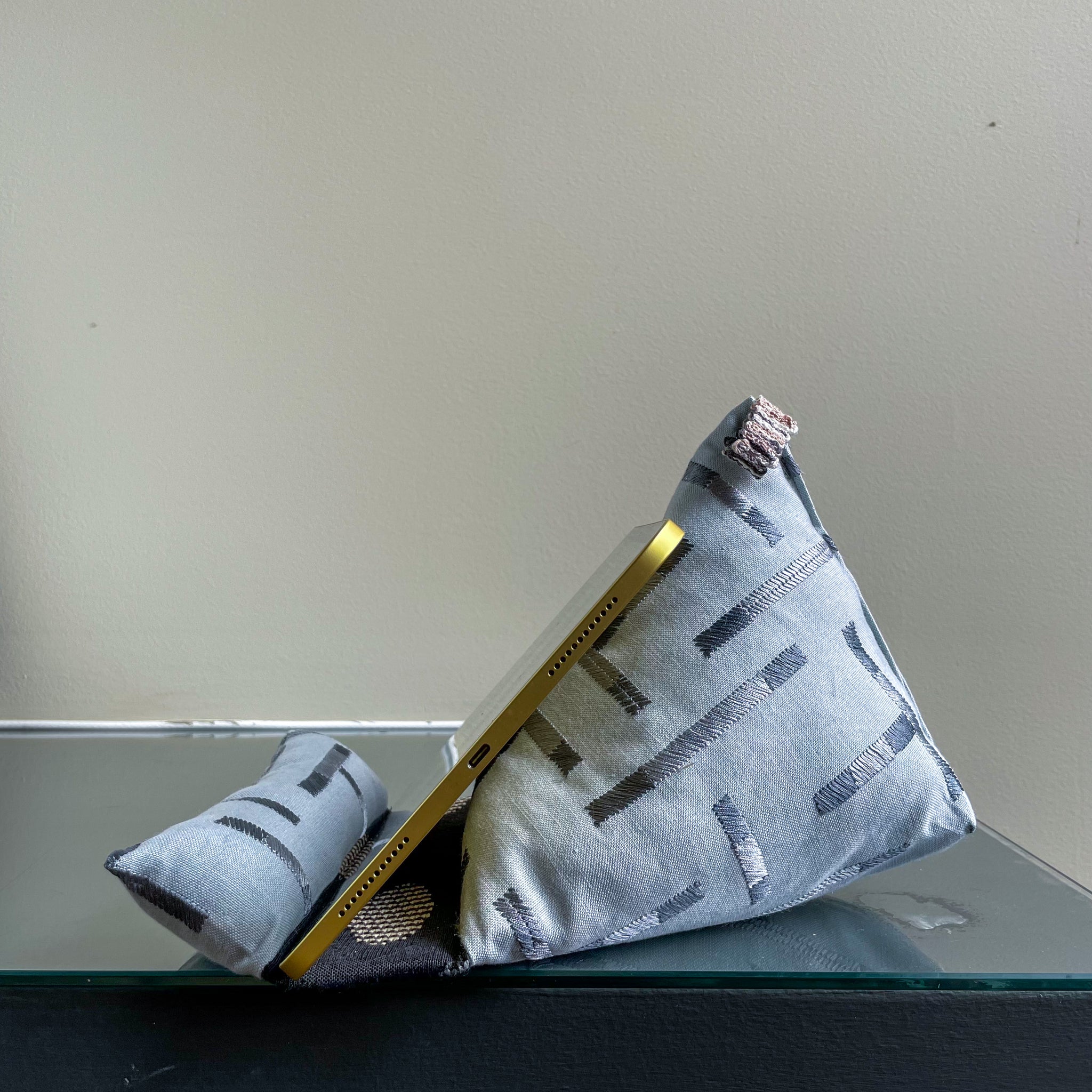 Blue & Purple Tablet Pillows