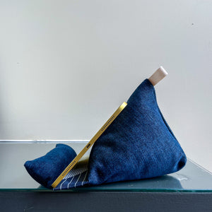 Blue & Purple Tablet Pillows