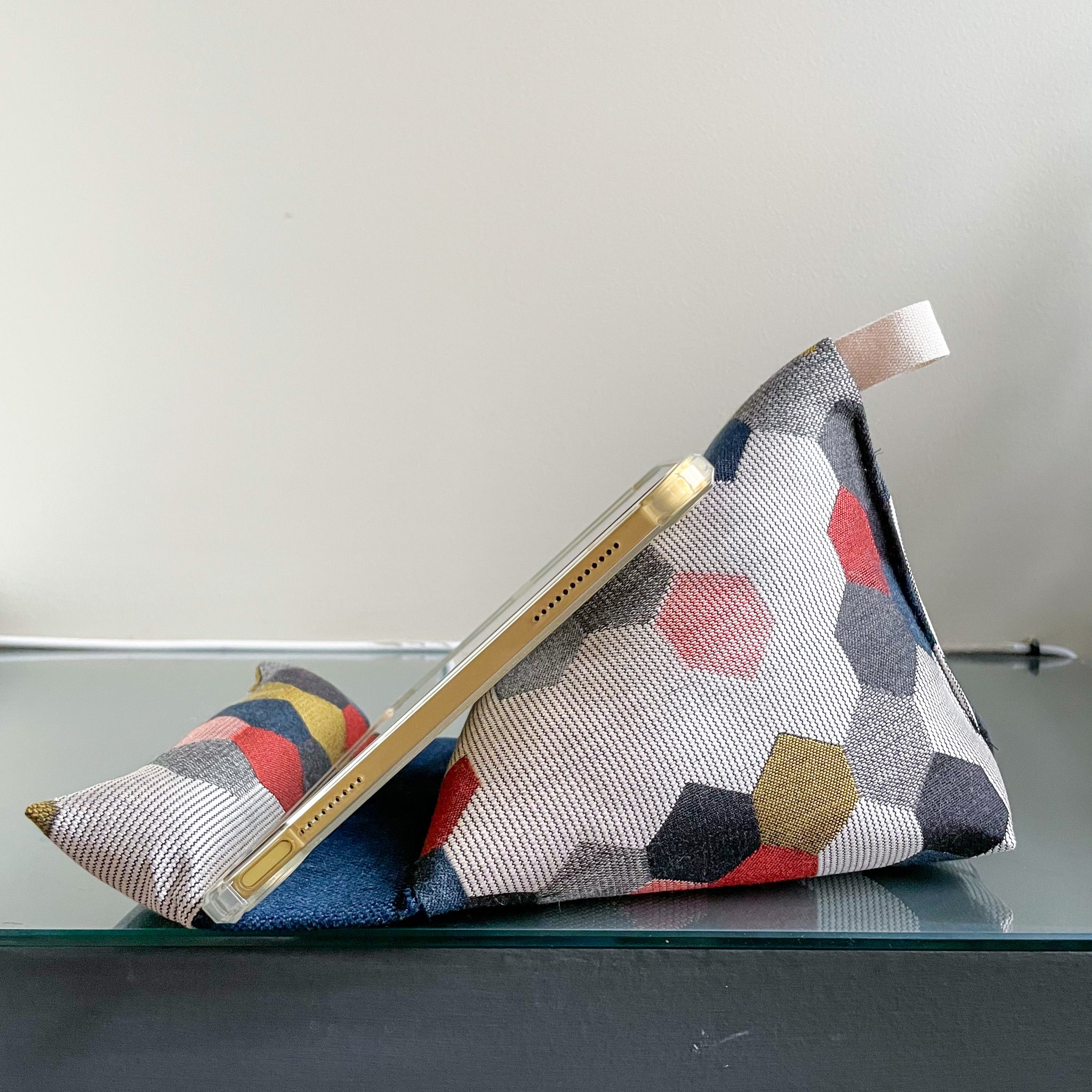 Blue & Purple Tablet Pillows