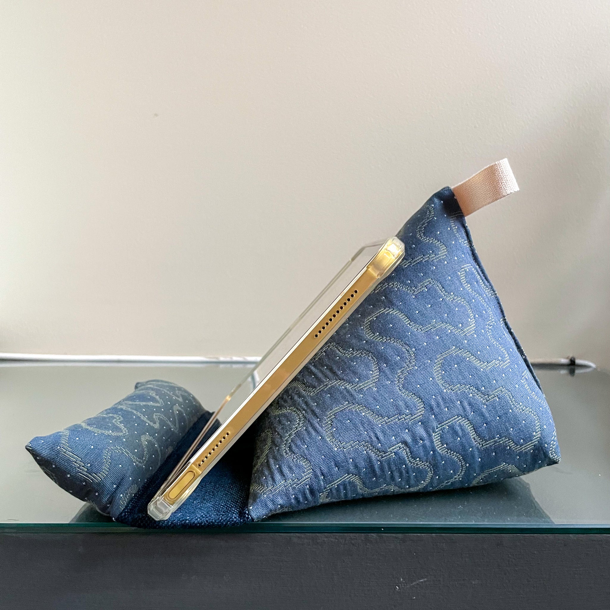 Blue & Purple Tablet Pillows