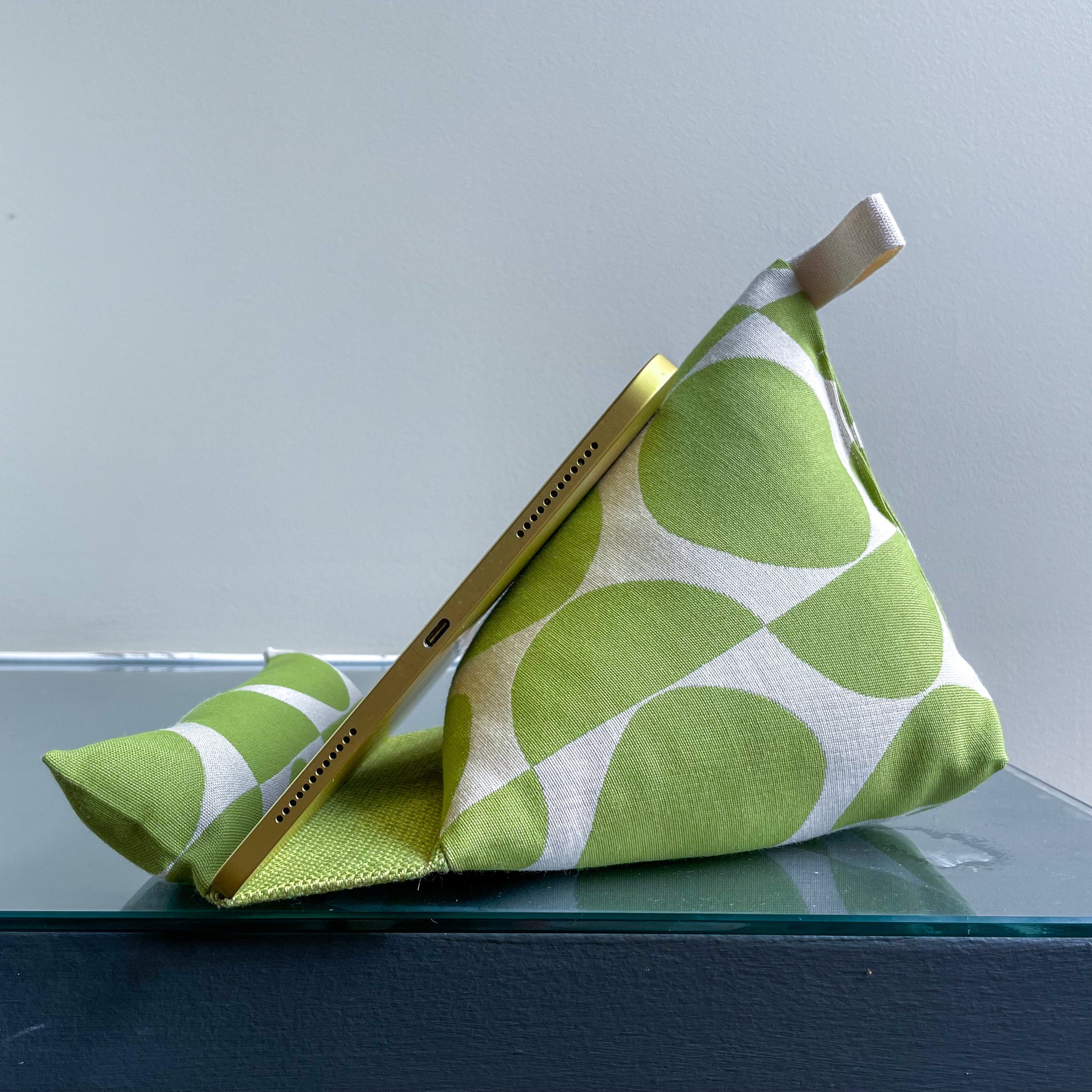 Green Tablet Pillows