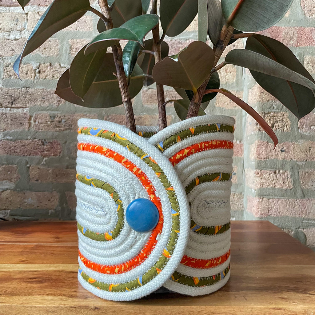 Rope Planter Wrap for 8" Houseplant Pot