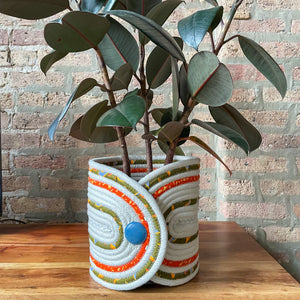 Rope Planter Wrap for 8" Houseplant Pot