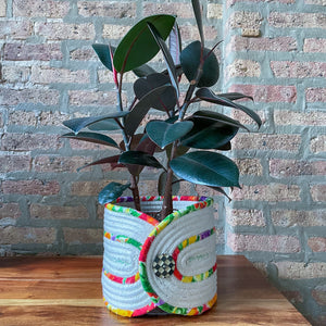 Rope Planter Wrap for 8" Houseplant Pot