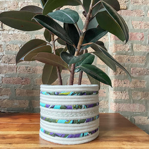 Rope Planter Wrap for 8" Houseplant Pot