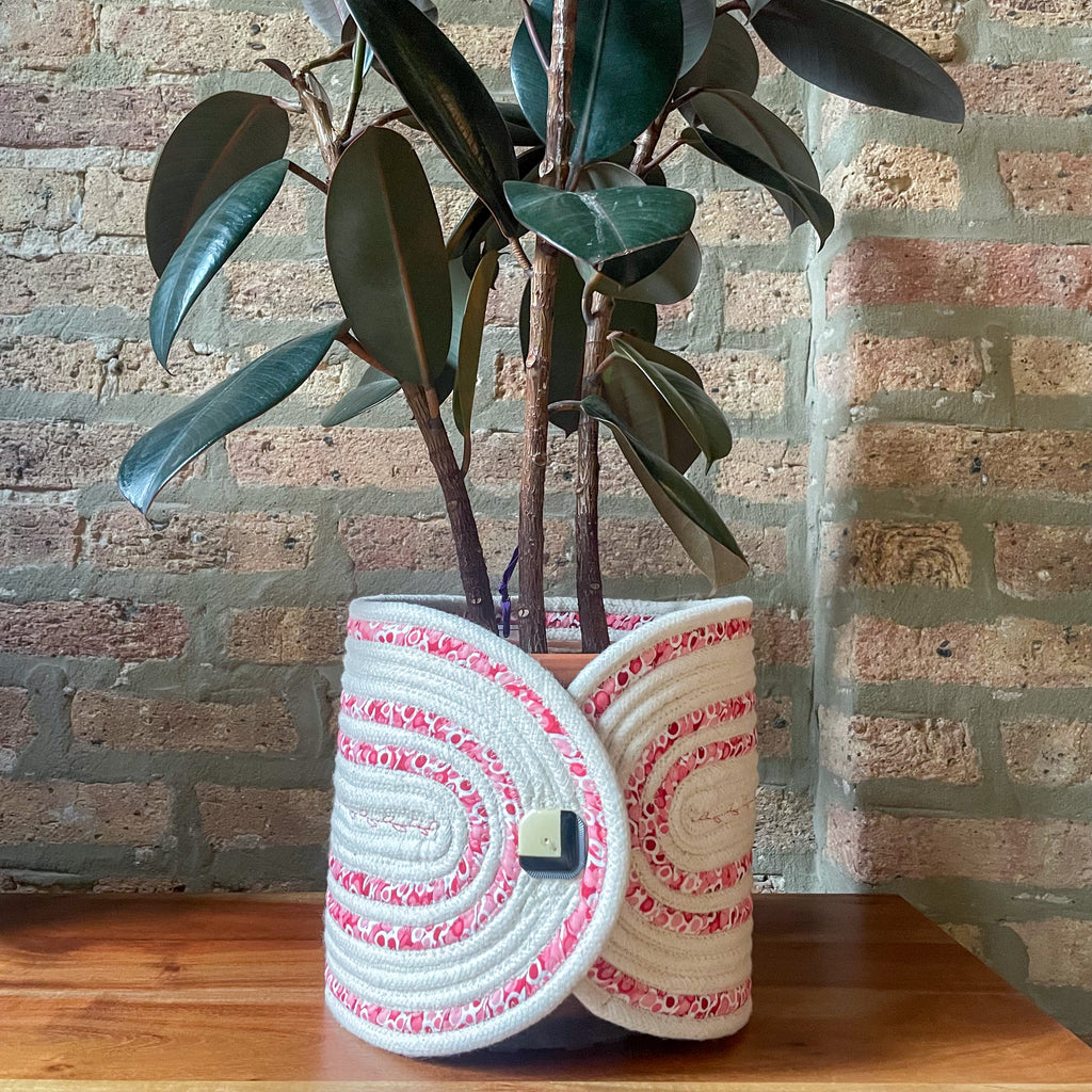 Rope Planter Wrap for 8" Houseplant Pot