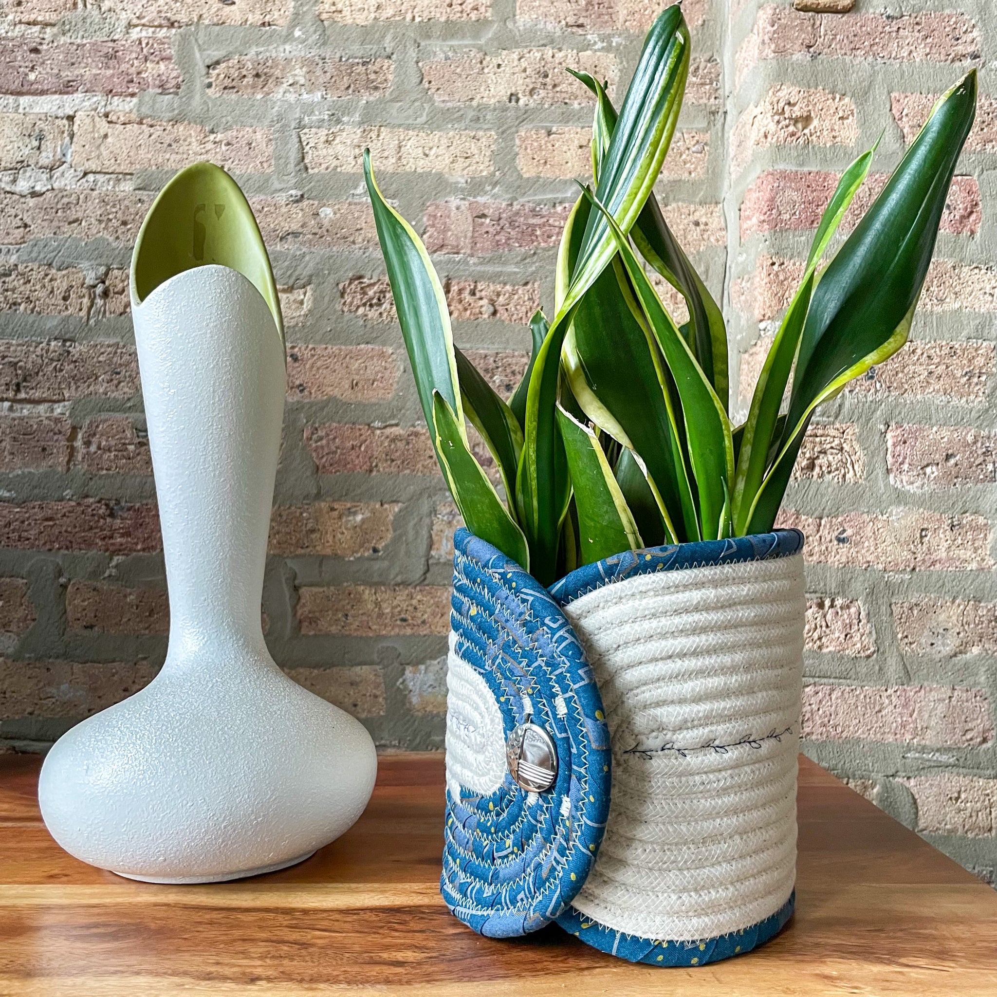 Rope Planter Wrap for 6.5" Houseplant Pot