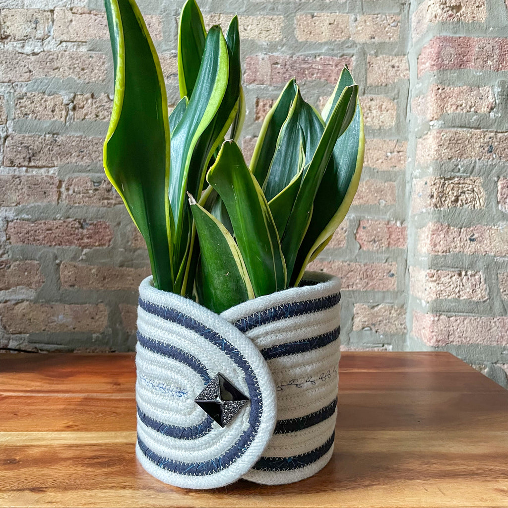 Rope Planter Wrap for 6.5" Houseplant Pot