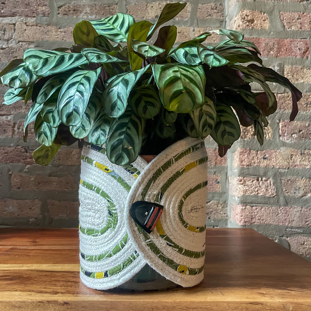 Rope Planter Wrap for 6.5" Houseplant Pot