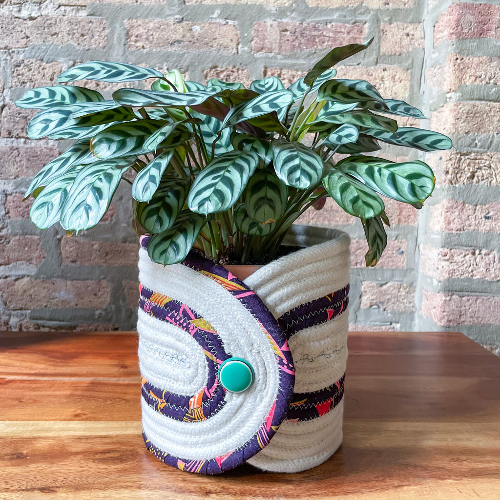 Rope Planter Wrap for 6.5" Houseplant Pot
