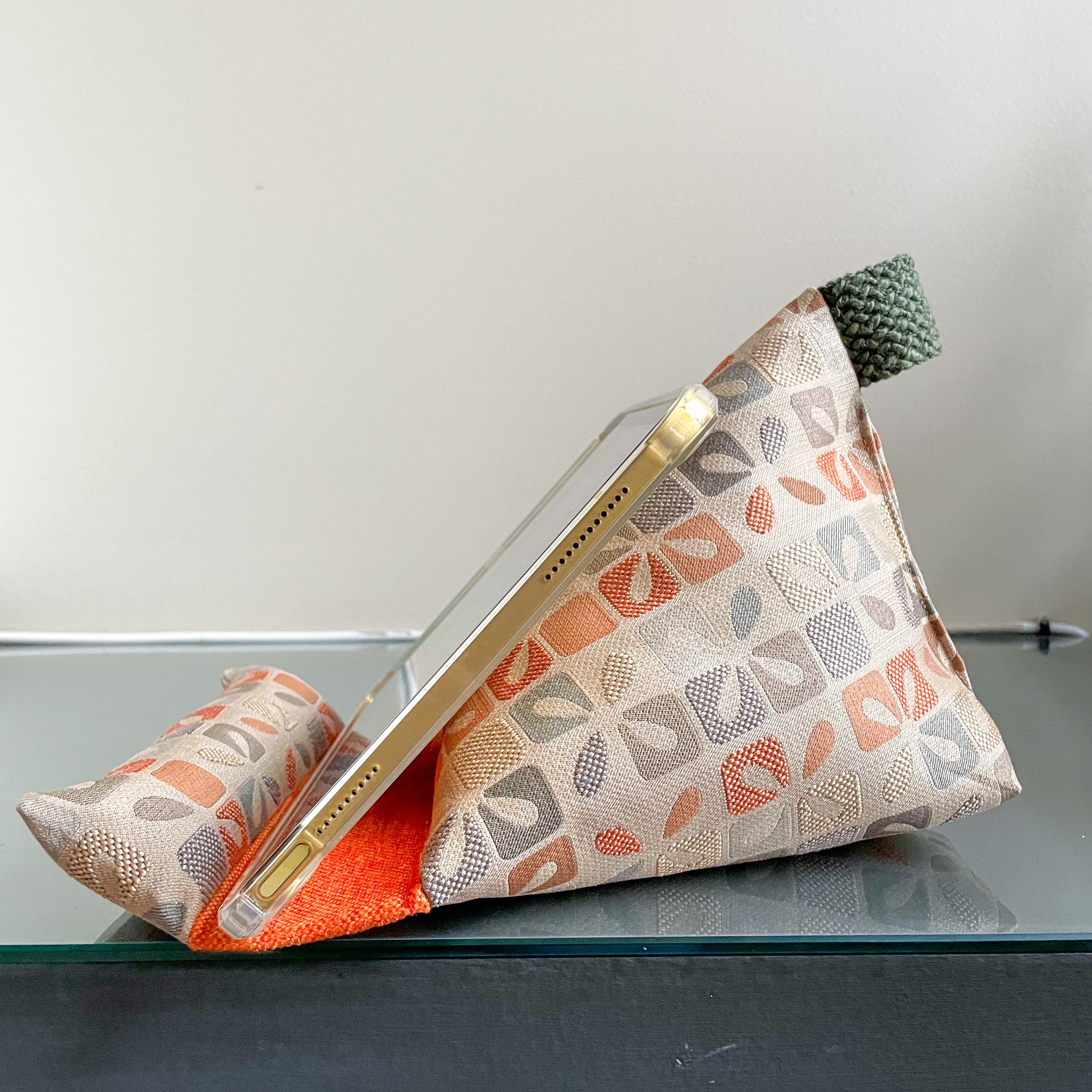 Orange, Gold and Yellow Tablet Pillows