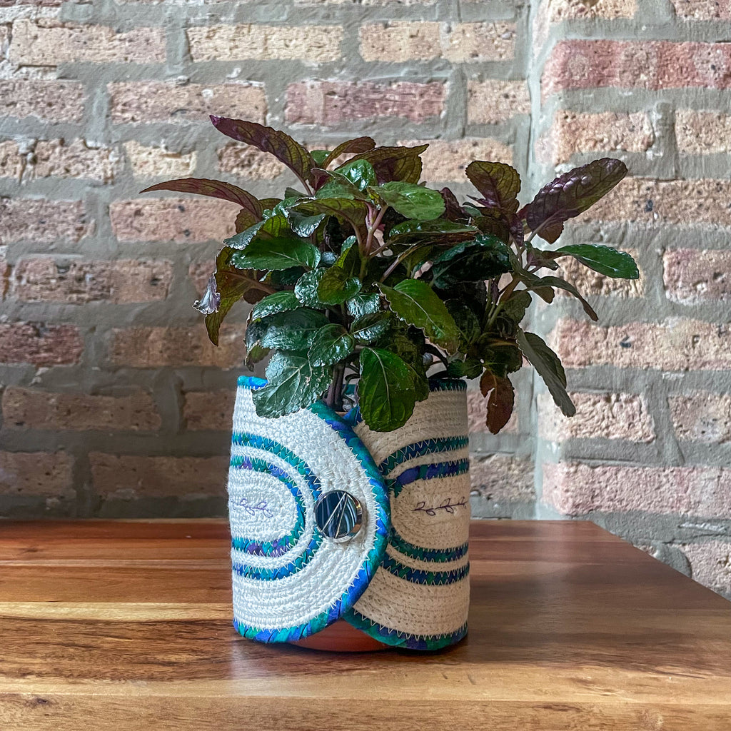 Rope Planter Wrap for 4.5" Houseplant Pot