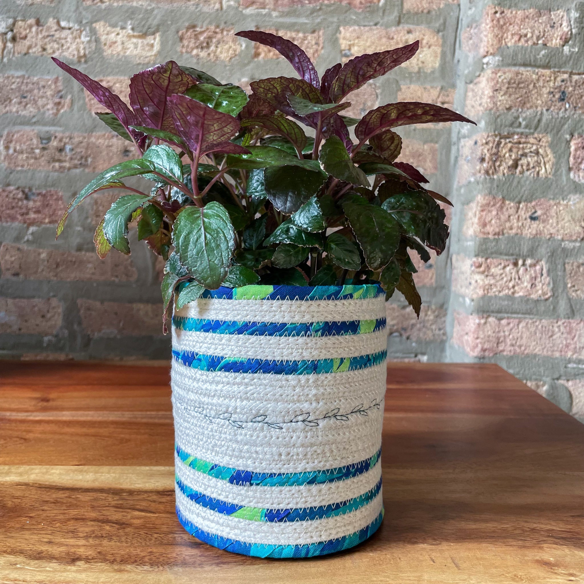 Rope Planter Wrap for 4.5" Houseplant Pot