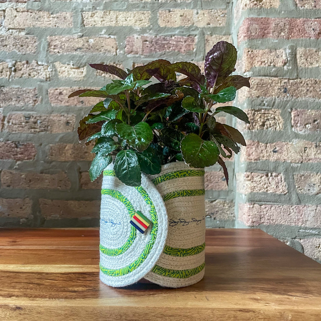 Rope Planter Wrap for 4.5" Houseplant Pot