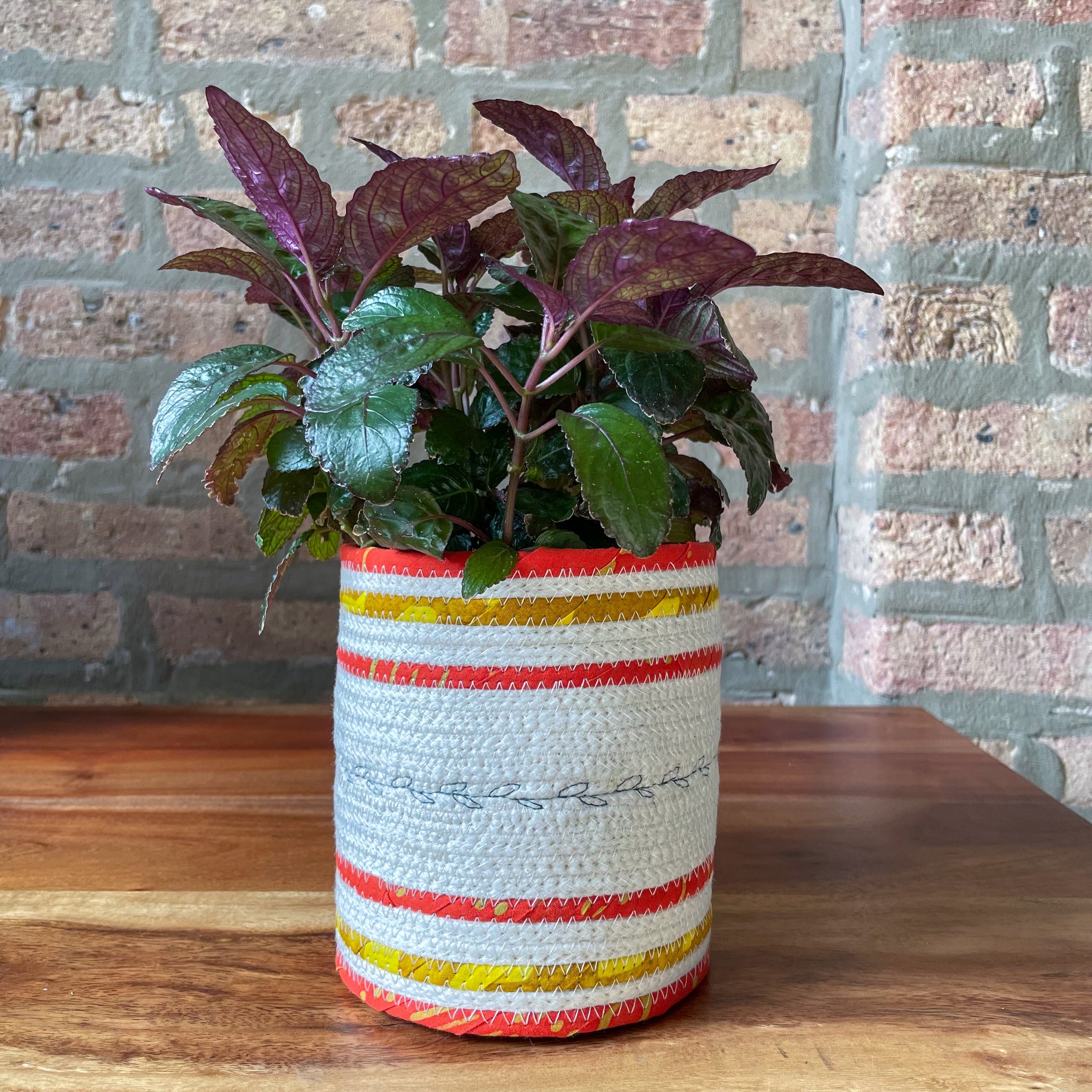 Rope Planter Wrap for 4.5" Houseplant Pot