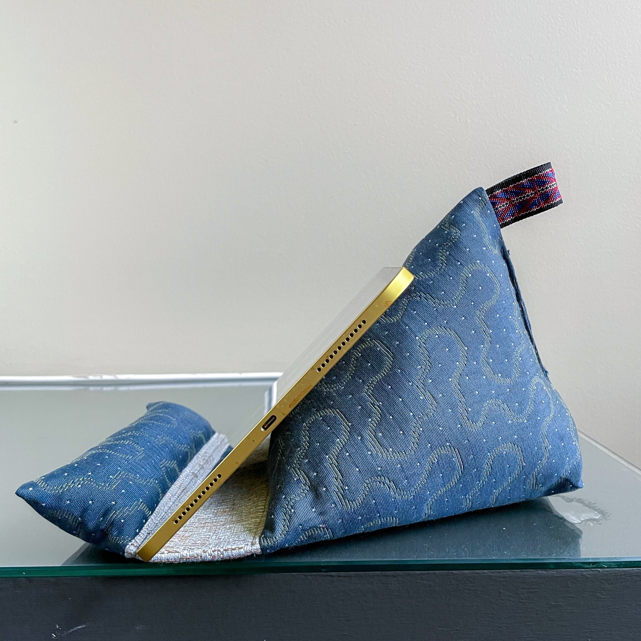 Blue & Purple Tablet Pillows