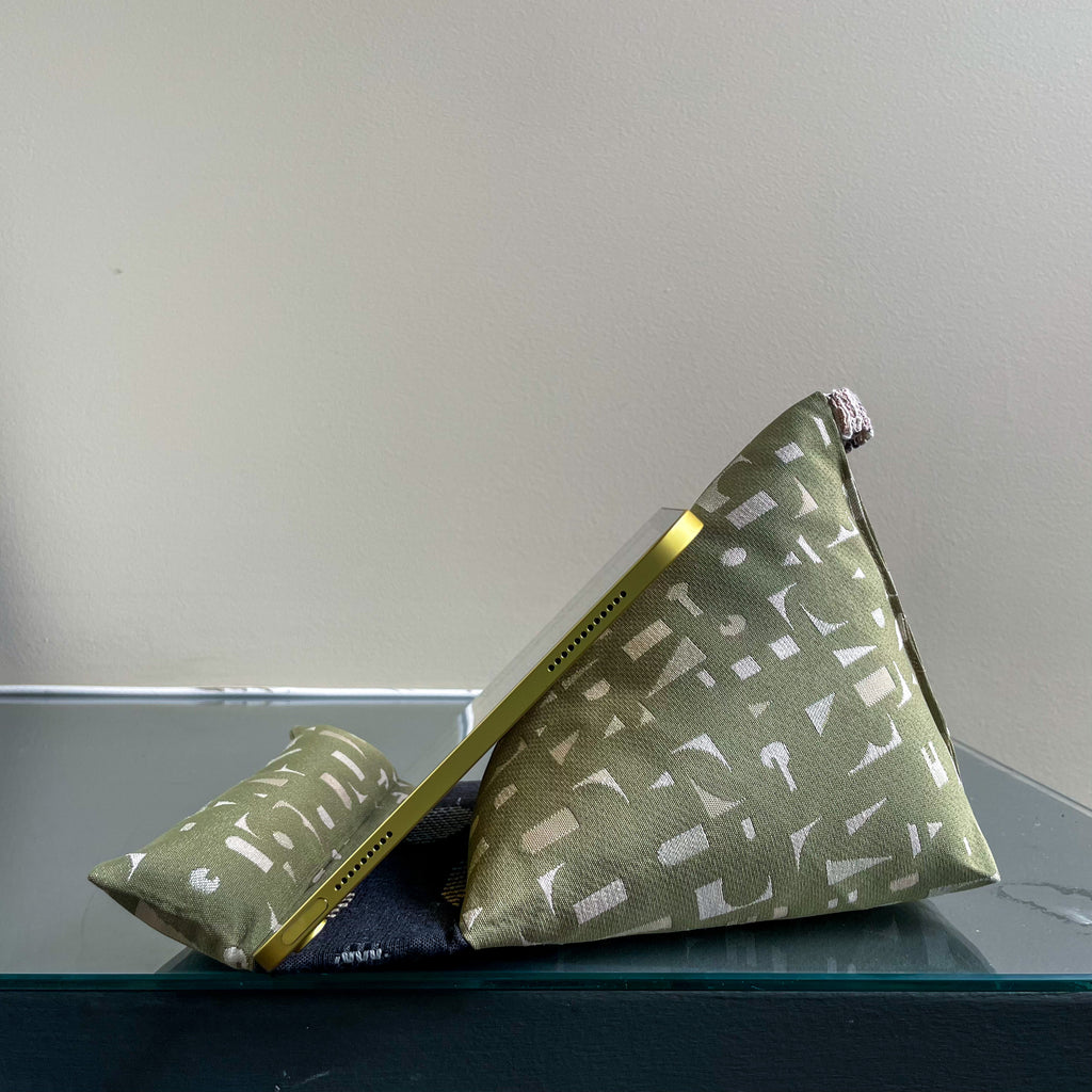 Green Tablet Pillows