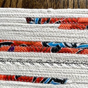 6.5" Houseplant pot planter wrap | Rope planter cover 