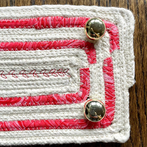 4.5" Houseplant pot planter wrap | Rope planter cover